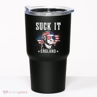 Suck It England Funny George Washington Funny Tumbler thumb 0