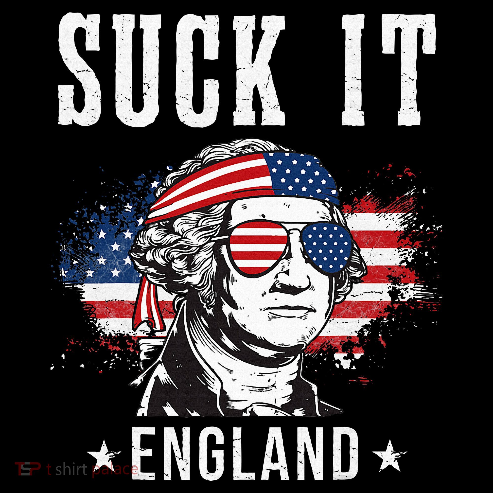 Suck It England Funny George Washington Funny Mousepad