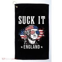 Suck It England Funny George Washington Funny Golf Towel thumb 0