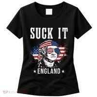 Suck It England Funny George Washington Funny Women's T-Shirt thumb 0