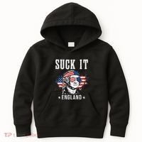 Suck It England Funny George Washington Funny Kids Hoodie thumb 0