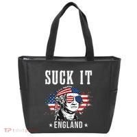 Suck It England Funny George Washington Funny Tote Bag thumb 0