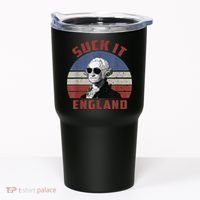 Suck It England Funny 4th of July Tumbler thumb 0