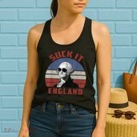Suck It England Funny 4th of July Women's Tank Top thumb 2