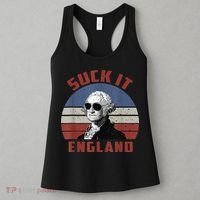 Suck It England Funny 4th of July Women's Tank Top thumb 3