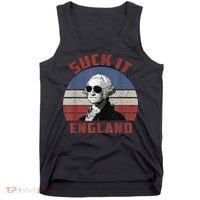 Suck It England Funny 4th of July Tank Top thumb 0