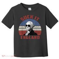 Suck It England Funny 4th of July Toddler T-Shirt thumb 0
