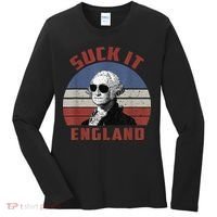 Suck It England Funny 4th of July Women's Long Sleeve Shirt thumb 0