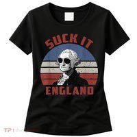 Suck It England Funny 4th of July Women's T-Shirt thumb 0