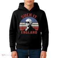 Suck It England Funny 4th of July Kids Hoodie thumb 4
