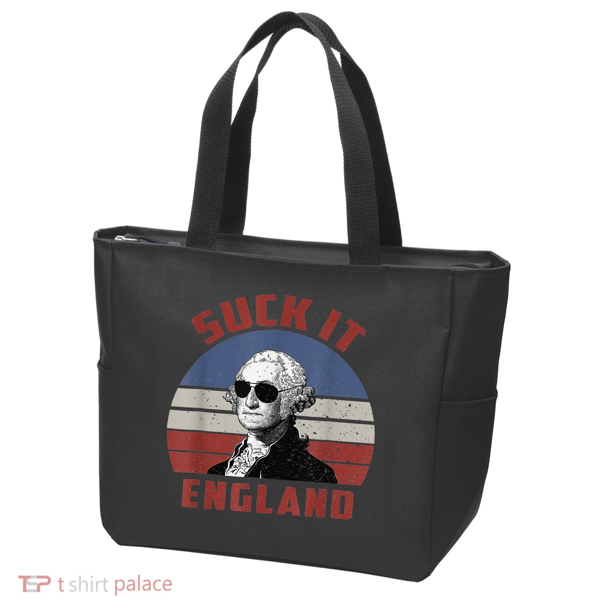 Suck It England Funny 4th of July Tote Bag