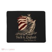 Suck It England Funny 4th Of July George Washington 1776 Mousepad thumb 0