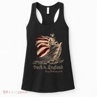 Suck It England Funny 4th Of July George Washington 1776 Women's Tank Top thumb 0