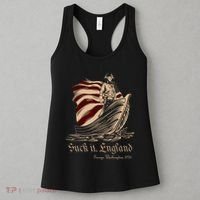 Suck It England Funny 4th Of July George Washington 1776 Women's Tank Top thumb 3