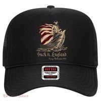 Suck It England Funny 4th Of July George Washington 1776 Hat thumb 0