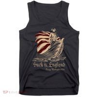 Suck It England Funny 4th Of July George Washington 1776 Tank Top thumb 0