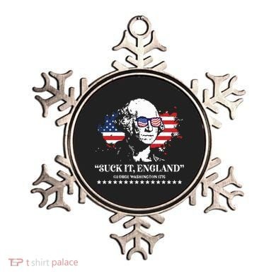 Suck It England George Washington 1776 Ornament