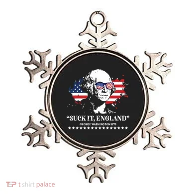 Suck It England George Washington 1776 Ornament