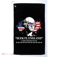 Suck It England George Washington 1776 Golf Towel thumb 0