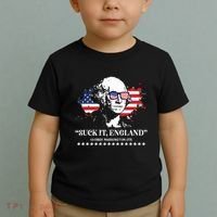 Suck It England George Washington 1776 Toddler T-Shirt thumb 2