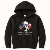 Suck It England George Washington 1776 Kids Hoodie thumb 0
