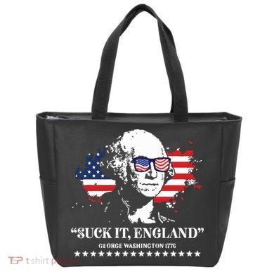 Suck It England George Washington 1776 Tote Bag