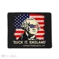 Suck It England Funny 4th Of July Funny George Washington Mousepad thumb 0