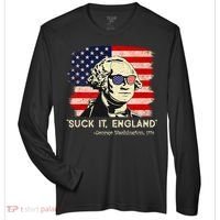 Suck It England Funny 4th Of July Funny George Washington Zone Performance Long-Sleeve T-Shirt thumb 0