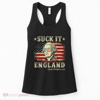 Suck It England Funny 4th Of July George Washington 1776 Women's Tank Top thumb 0