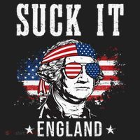 Suck It England Funny 4th of July George Washington Funny Hat thumb 2