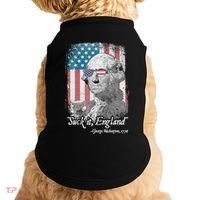 Suck It England Funny 4th of July George Washington 1776 Doggie Tank thumb 0