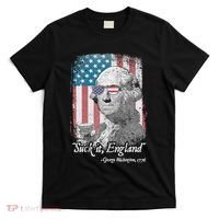 Suck It England Funny 4th of July George Washington 1776 T-Shirt thumb 0