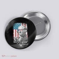 Suck It England Funny 4th of July George Washington 1776 Button thumb 0