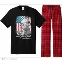 Suck It England Funny 4th of July George Washington 1776 Pajama Set thumb 0