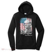 Suck It England Funny 4th of July George Washington 1776 Women's Hoodie thumb 0