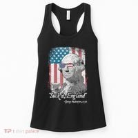 Suck It England Funny 4th of July George Washington 1776 Women's Tank Top thumb 0