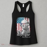Suck It England Funny 4th of July George Washington 1776 Women's Tank Top thumb 3