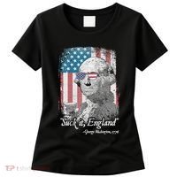 Suck It England Funny 4th of July George Washington 1776 Women's T-Shirt thumb 0