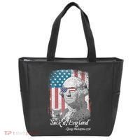 Suck It England Funny 4th of July George Washington 1776 Tote Bag thumb 0