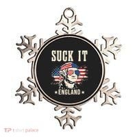 Suck It England Funny 4th Of July George Washington Ornament thumb 0