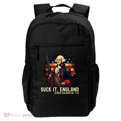 Suck It England George Washington 1776 Backpack