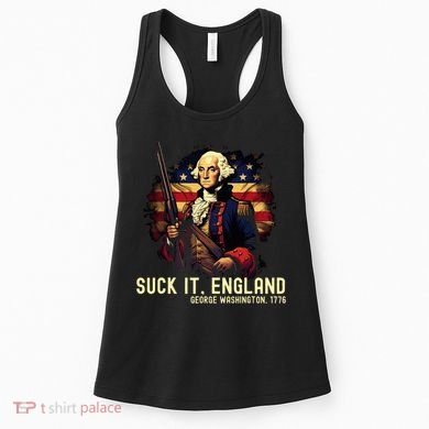 Suck It England George Washington 1776 Women's Tank Top