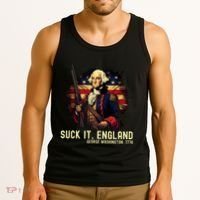 Suck It England George Washington 1776 Tank Top thumb 3