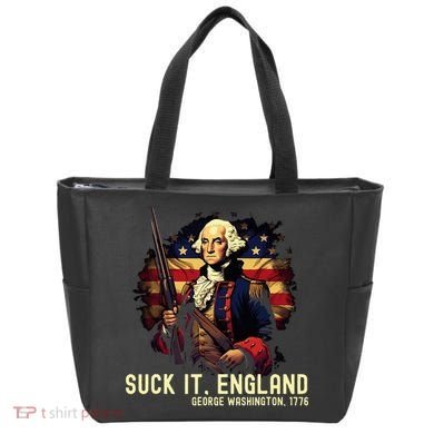Suck It England George Washington 1776 Tote Bag