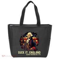 Suck It England George Washington 1776 Tote Bag thumb 0