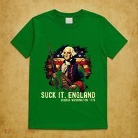 Suck It England George Washington 1776 T-Shirt thumb 5