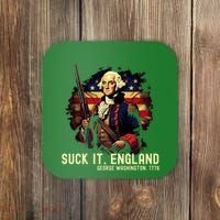 Suck It England George Washington 1776 Coaster thumb 0