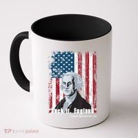 Suck It England Funny 4th Of July George Washington 1776 Coffee Mug thumb 0
