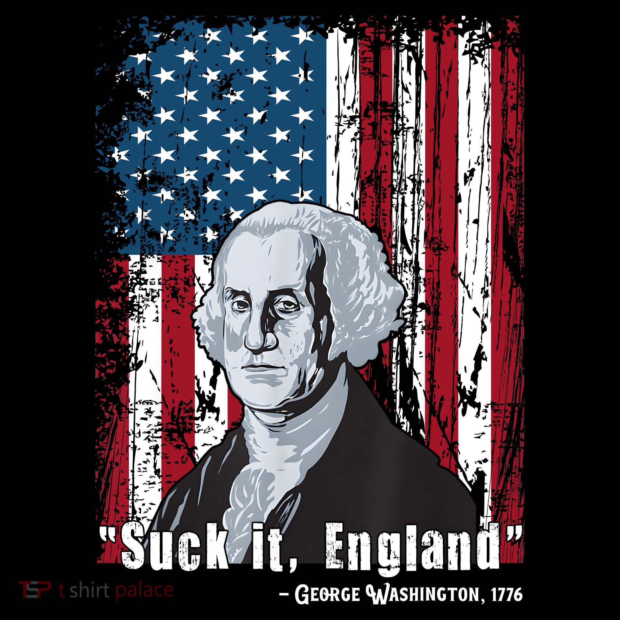 Suck It England Funny 4th Of July George Washington 1776 Coffee Mug