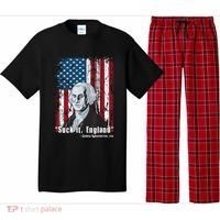 Suck It England Funny 4th Of July George Washington 1776 Pajama Set thumb 0